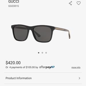 Gucci sunglasses new